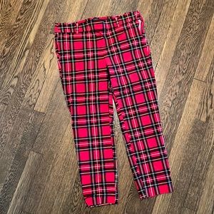 J.Crew plaid “Winnie Pant” Women’s Size 6